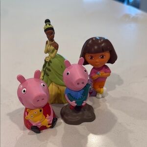 Toniebox tonies - Dora, Peppa Pig, Tiana